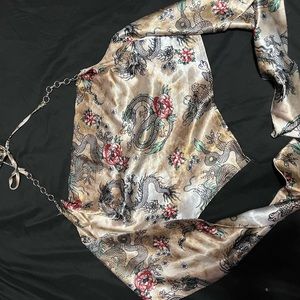 Rue 21 tie crop top